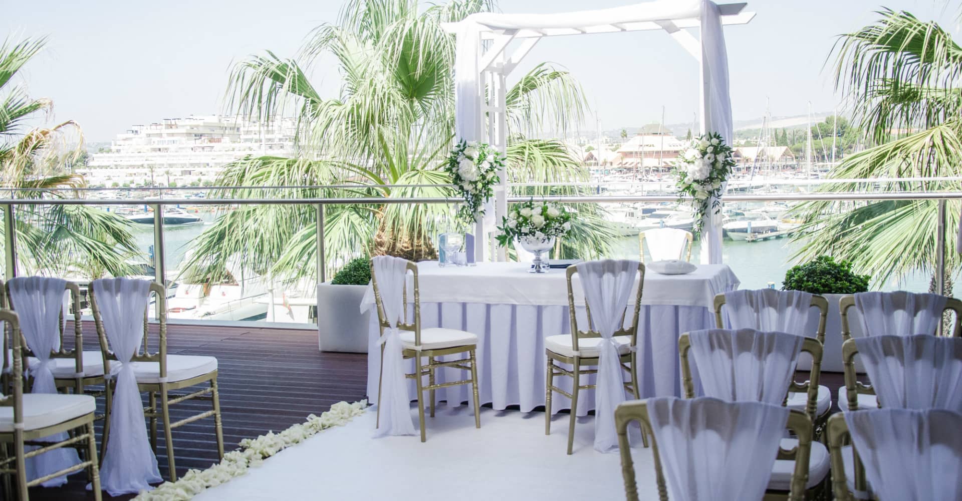 Romantic Weddings at Tivoli Marina Vilamoura Algarve Resort Algarve