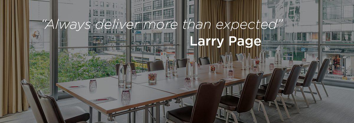 Always deliver more - NH Meetings Blog